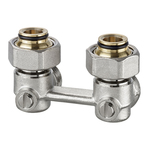 Клапан для нижнего подключения Heimeier Vekotrim угловой, для двухтрубной системы, G 3/4"