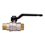 Шаровой кран Rubinetterie Bresciane полнопроходный UNI-SFER 1 1/2",нар/нар резьба, алюмин. рукоятка