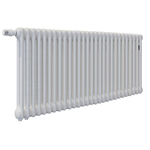 Трубчатый радиатор Arbonia 2057V, 28 секций, нижнее подключение(с вентилем) без накладок