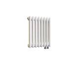 Трубчатый радиатор Arbonia 3037V, 8 секций, нижнее подключение(с вентилем), без накладок