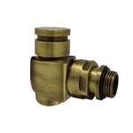 Вентиль запорный SR Rubinetterie угловой серия "Prestige & Minimal" 1/2", цвет бронза