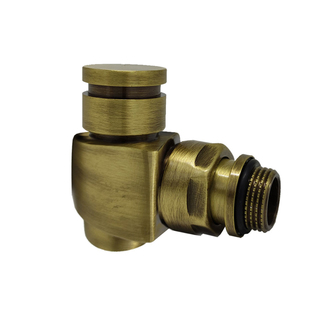 Вентиль запорный SR Rubinetterie угловой серия "Prestige & Minimal" 1/2", цвет бронза