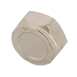 Заглушка TIEMME ВР никелированная 1 для стальных труб резьбовой