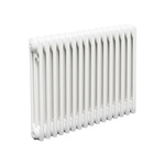 Трубчатый радиатор ТЕПЛОФОРТ ТР3057, 16 секций, боковое подключение 3/4”, белый глянец