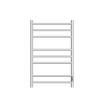 Полотенцесушитель электрический Primoclima Vita E Graphite 80*50 3_3_2