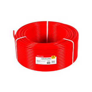 Труба РОСТерм PE-Xa/EVOH 16х2,0 из сшитого полиэтилена, бухта 200м, красная