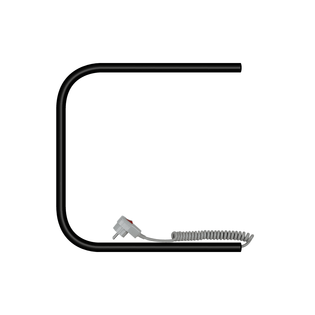 Полотенцесушитель электрический Primoclima Astra П E Black 50*50