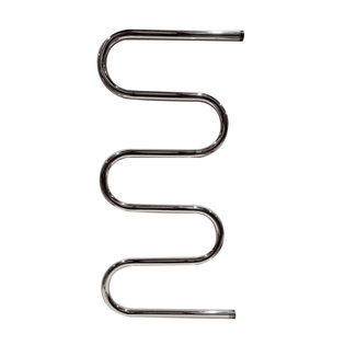 Полотенцесушитель КЗТО Ш-обр. нерж. 1" 1000х500 (плазм. полиров.)