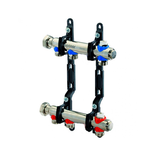 Коллектор UPONOR UNI-X стальной Н 1"НГ, выводы 2XG3/4" евроконус '1И