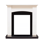 Деревянный портал Dimplex Baltimore 935х930х350 - Слоновая кость, черный