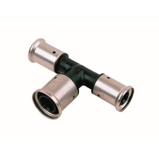 Тройник переходной увеличенный в центре, ПВДФ пресс, 32x40x32, HENCO