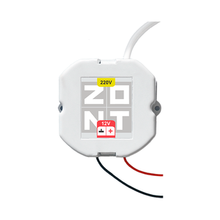 Блок питания в подрозетник 12V/220 ZONT