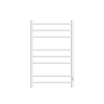 Полотенцесушитель электрический Primoclima Vita E White 80*50 3_3_2