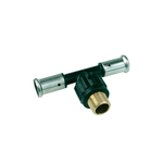 Тройник НР, ПВДФ пресс, 26x1"x26, HENCO