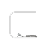 Полотенцесушитель электрический Primoclima Astra П E White 50*50