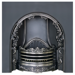 Камин EXEMET Argus 1000x995x270, черный с полировкой элементов