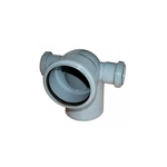 Отвод комбинированный с дополнительными входами слева и справа 110*90/50/50 (не Ostendorf)