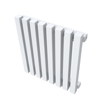 Радиатор КЗТО QUADRUM 40 V 500-7 Белый муар