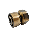 Резьбовое соединение Schlosser GW M22x1,5 x GW 1/2 для стальных труб, Античная латунь