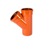 Тройник Ostendorf KGEA 160/125x45°, Ger