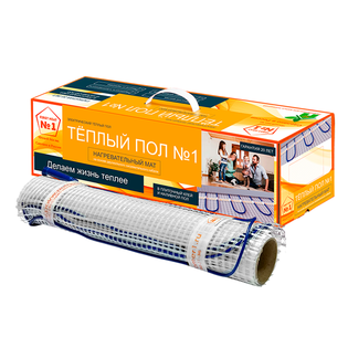 Нагревательный мат "Тёплый пол № 1" ТСП-600-4,0