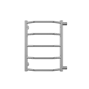 Полотенцесушитель Terminus "Виктория AISI" 500-596 216 Вт бок