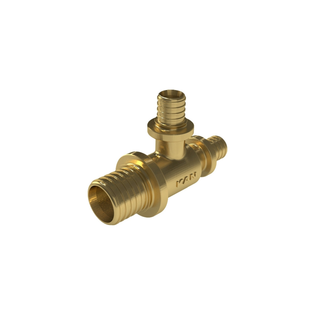 Тройник латунный KAN PUSH UltraLine - 25/16/20