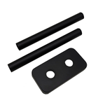 Маскировочный комплект межосевое 38 мм L160 x Ø18-20-1/2” с прямоугольным глубоким отражателем