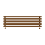 Радиатор КЗТО QUADRUM 60 H 1750-10 Кофейный муар