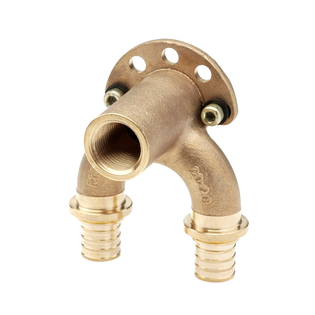 Проточный настенный угольник Rehau 16/16-Rp 1/2 RX