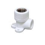 Угол Fusitek 90° комбинированный ВР с настенным креплением, диаметр: 20Х1/2мм