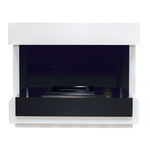 Деревянный портал Dimplex Cube 970х1200х350 -  Белый с черным