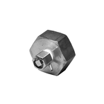 Заглушка UPONOR FLUVIA с воздухоотводчиком для коллектора G3/4"ВР