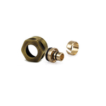 Фитинг SR Rubinetterie для многослойной трубы, Ø 11,5/12-16 x 24/19, цвет бронза