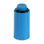 Водопроводная пробка-заглушка HL синего цвета (пластик), 1/2" Н, HL42.B
