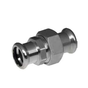 

Cоединитель разборный KAN Inox из нержавеющей стали, press, 18×18, арт. 1609271022