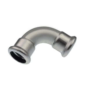 

Отвод 90° KAN Inox из нержавеющей стали, press, 35×35, арт. 1609068153