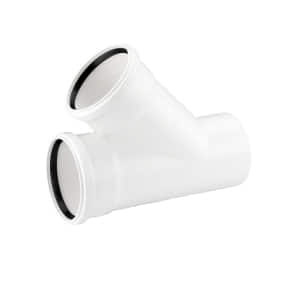 

Тройник REHAU RAUPIANO PLUS 50/50/45°, для канализационных труб, арт. 11212341001