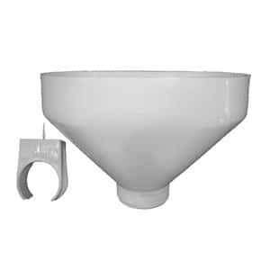 

Сифон HL капельная воронка 170*92 мм для возможности приема воды с разрывом струи, с резьбой и крепежным фиксатором, HL20