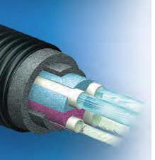 Теплоизолированные трубы Uponor Ecoflex Quattro