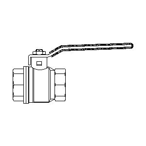 

Шаровой кран Oventrop Optibal с рычагом, ВР-ВР, 1/2", артикул 1076004