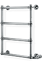 

Электрический полотенцесушитель Margaroli Art.9-542/4 цвет polished black